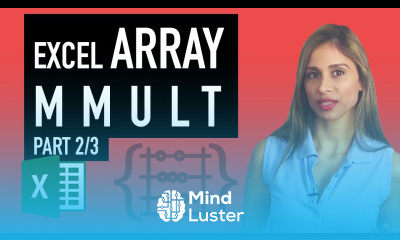 How to Use the Excel MMULT Function for Matrix Operations