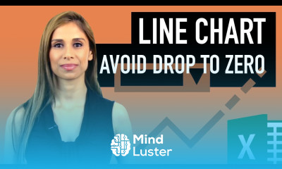 How to Not Show Zero Values in Excel Line Chart prevent drop to zero dynamic legend positioning