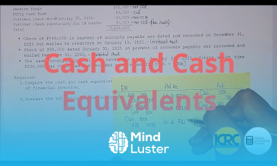 Problem Solving Cash and Cash Equivalents Part 1