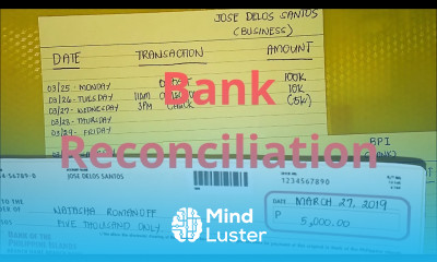 Bank Reconciliation Part 1