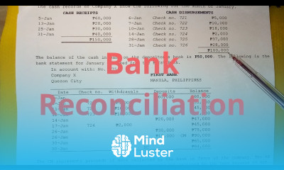 Problem Solving Bank Reconciliation Adjusted Balance Method