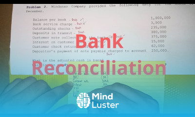 Application of Bank Reconciliation Bank to Book and Book to Bank Method