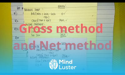 Accounts Receivable Gross Method and Net Method