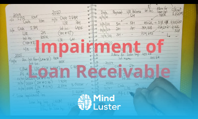 Accounting for Impairment of Loan Receivable