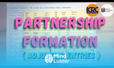 Partnership Formation Two or More Sole Proprietorship Form a Partnership Part 1