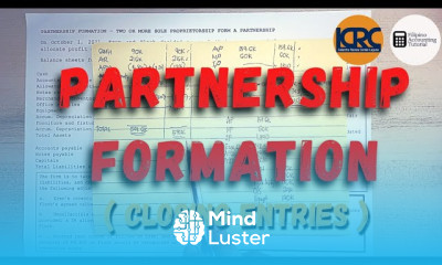 Partnership Formation Two or More Sole Proprietorship Form a Partnership Part 3