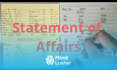 Statement of Affairs