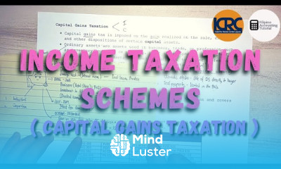 Income Taxation Schemes Part 3 Capital Gains Taxation