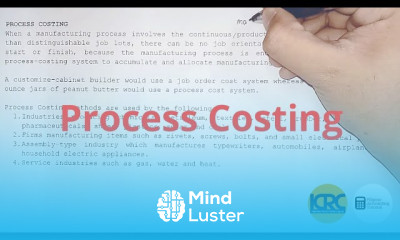 Process Costing Introduction