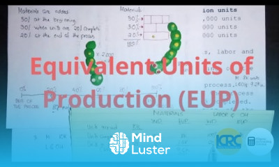 Process Costing Equivalent Units of Production EUP Part 2
