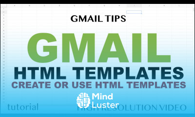 Gmail Use HTML Templates Email with HTML CSS