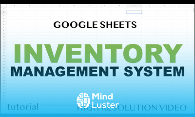 Google Sheets Inventory Management System Template
