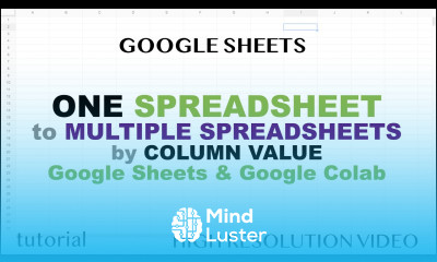 One Spreadsheet to Many Separate Google Sheets Files in Google Drive based on Column Value