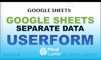 Google Sheets Userform Data Form in Separate Spreadsheets