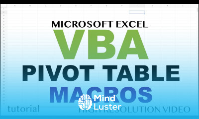 Excel Macro Pivot Table Dynamic Range Error Handling Excel VBA Part 11