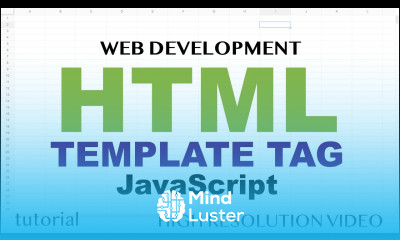 HTML Template Tag HTML5 JavaScript Part 8
