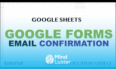 Google Forms Email Notification Script Send Confirmation Emails to Users