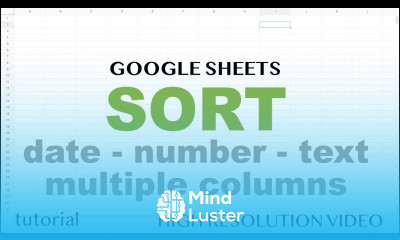 Google Sheets Sort by Number Date Multiple Columns Part 6