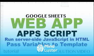 Learn Web App Load Data From Spreadsheet Google Apps Script Web App ...