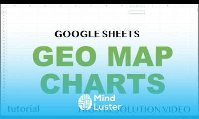 Learn Geo Map Chart with Markers in Google Sheets Tutorial Geographic ...