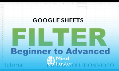 Google Sheets Filter Filter by Text Date Condition Custom Formula Regular Expression Tutorial