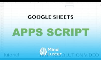 Google Sheets Apps Script Tutorial Clear Contents Part 4