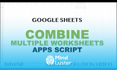 Google Sheets Combine All Sheets into One When Column Order Doesn t Match Apps Script Part 17