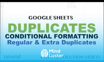 Google Sheets Conditional Formatting Duplicates Extra Duplicates