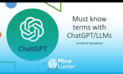 Must Know terms with ChatGPT