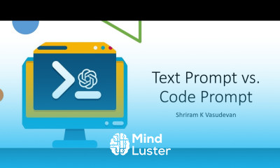 Text Prompts vs Code Prompts A quick understanding