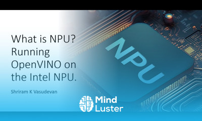 What is NPU Neural Processing Unit Running OpenVINO with NPU Step by Step guidelines