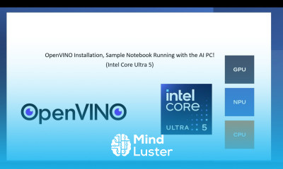 OpenVINO Installation Tutorial Launch Procedure PIP with the AI PC Intel Core Ultra 5