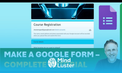 How to Make a Google Form Complete Tutorial