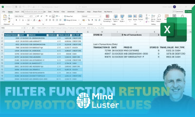 Excel FILTER Function Top or Bottom n Values With Criteria