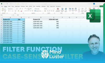 Excel FILTER Function Case Sensitive Filter How to Perform a Case Sensitive Filter in Excel