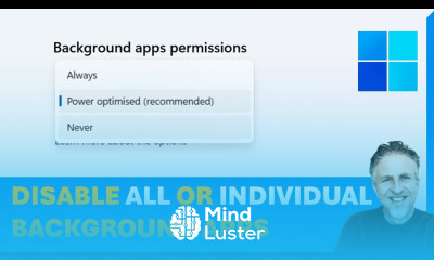 Disable Background Apps From Running in the Background in Windows 11 Individual or All at Once