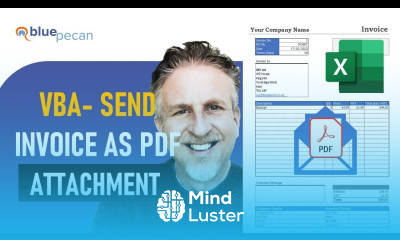 Excel VBA Attach Invoice PDF to Email and Send to Email Address Based on Cell Value