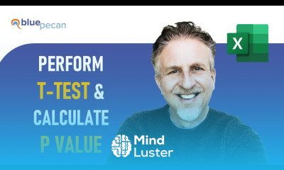 Perform a T Test in Excel Get P Value from T Test in Excel