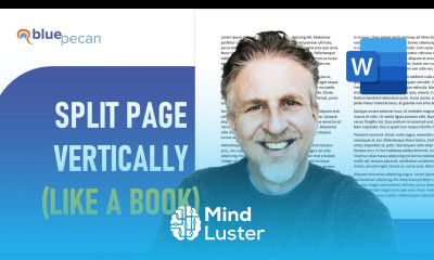 How to Split a Microsoft Word Document in Half Vertically Like a Book