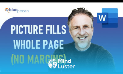 How to Make Picture Fill the Whole Page in MS Word Letterhead Without Margin Move Image Freely