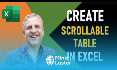 Create a Scrolling Table in Excel Excellent for Dashboards