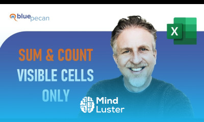 SUM and COUNT Visible Cells Only Exclude Hidden Cells SUM or COUNT Filtered Data