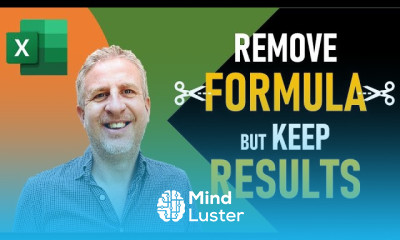 Remove Formula but Keep Data Paste Values 4 Methods