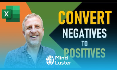 Change Negative Numbers to Positive in Excel Reverse Negative Postive Values