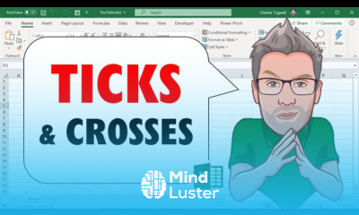 How to Insert Tick and Cross Symbols in Excel Cells 9 Different Ways