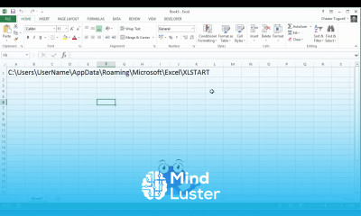 Create a Default Sheet Template in Excel