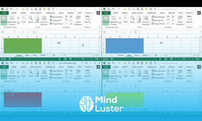 Tile View Multiple Excel Worksheets Within the Same Workbook