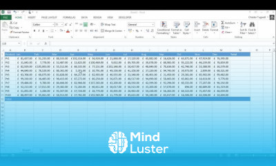 Excel AutoSum Trick Subtotals for all Rows and Columns 1 Click