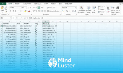 Excel 2013 Flash Fill Concatenate and Extract Values