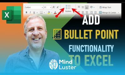 Learn How to Add Bullet Points in an Excel Cell Create Bullet List in ...